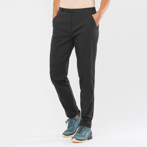 Black Salomon Outrack Women's Sport Pants | IE DQ7892